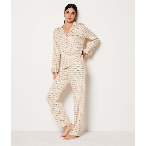 Pantalon de pyjamas en twill imprimé - Bacco - XS - Etam - Modalova