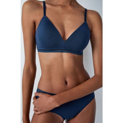 Soutien-gorge sans armatures coques fines en coton - Happily - 80A - Etam - Modalova