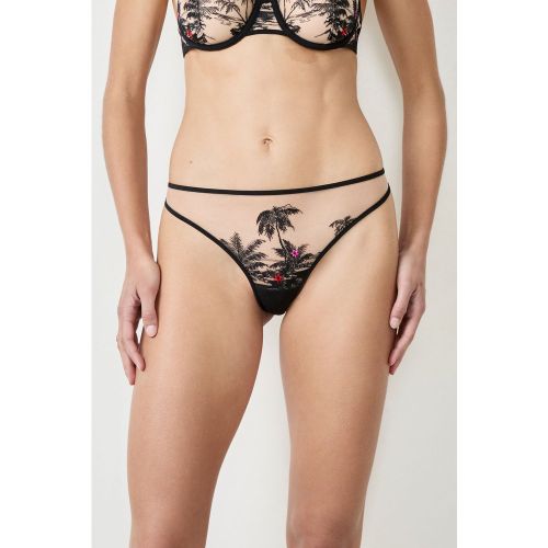 Tanga brodé - Flamingo - 34 - Etam - Modalova