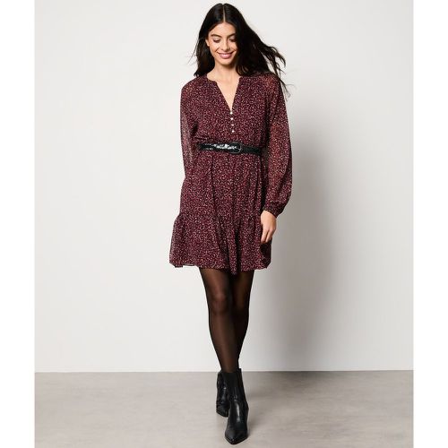 Robe courte fluide à motifs - Marie Imp - XS - Etam - Modalova