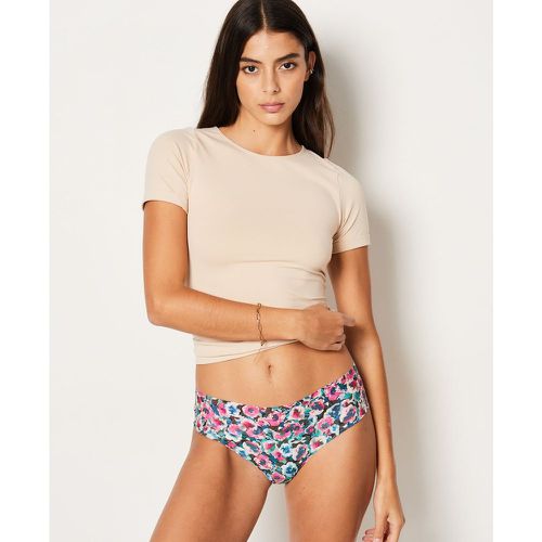 Hipster en microfibre sans coutures imprimé - Confort Print2 - XS - Etam - Modalova