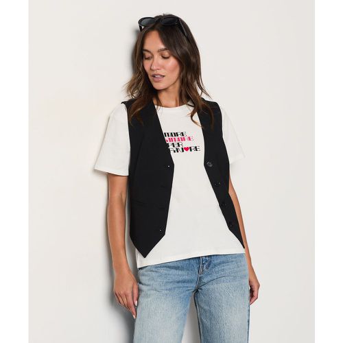 T-shirt imprimé 'amore' en coton - Floyd - XS - Etam - Modalova