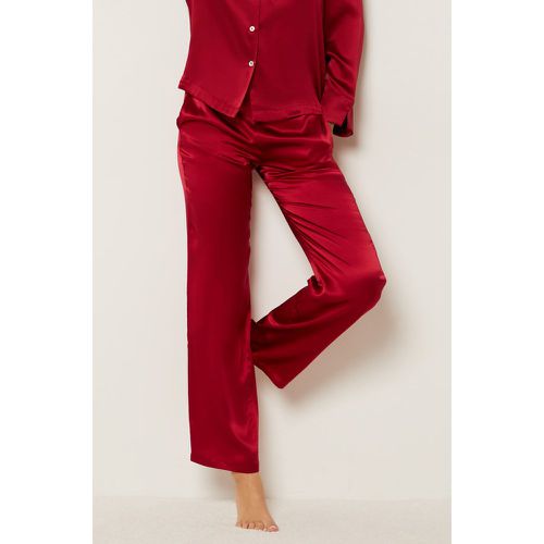 Pantalon de pyjama en soie - Pearly - S - - Etam - Modalova