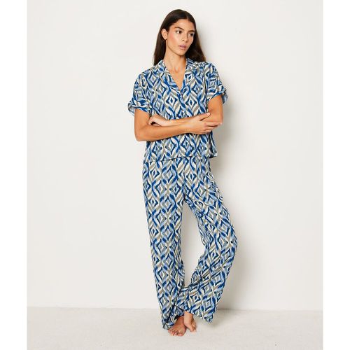 Pantalon de pyjama évasé à motifs - Ilian - XS - Etam - Modalova