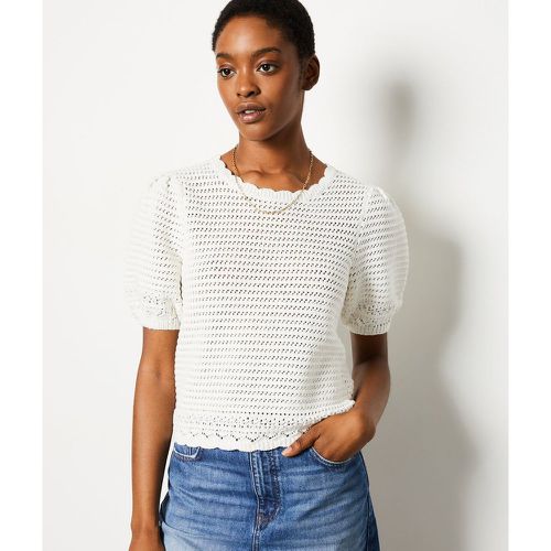 Top manches courtes en crochet - Feldora - S - Etam - Modalova