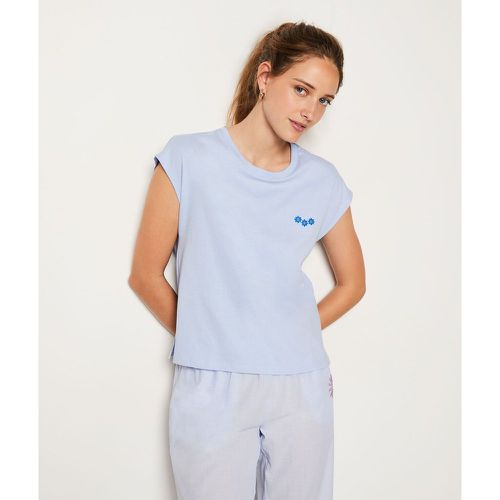 T-shirt de pyjama manches courtes - Begonia - XS - - Etam - Modalova