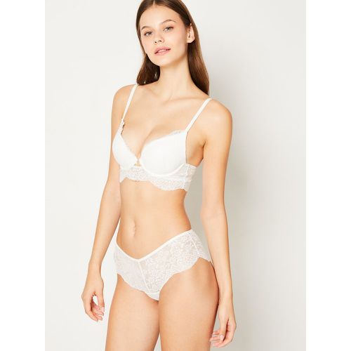 Soutien-gorge n.2 - le push-up plongeant - Romantique - 85B - Etam - Modalova