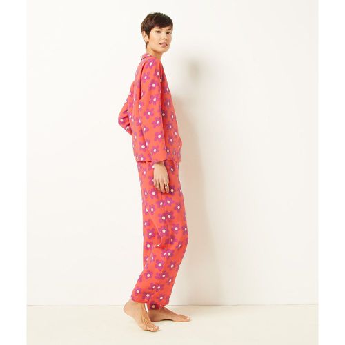 Pantalon de pyjama satiné imprimé - X Elise Chalmin - XL - - Etam - Modalova