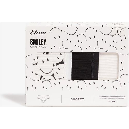 Lot de 3 shortys smiley®originals - John Smiley - XS - Etam - Modalova