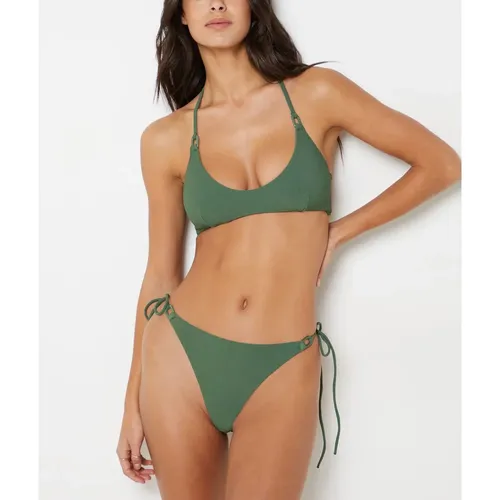 Brassière haut de maillot texturé détails anneaux - Waimea - 38 - Etam - Modalova