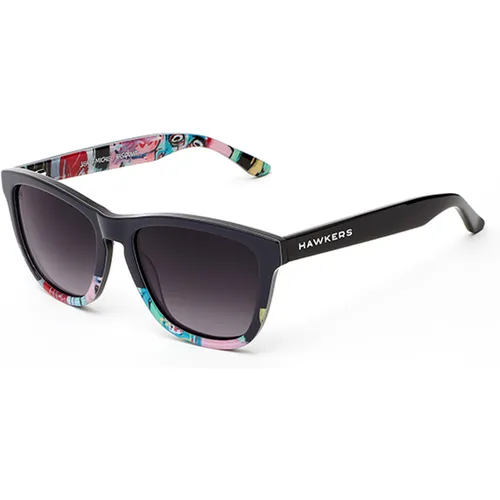 Nos Lunettes de Soleil Basquiat X - Dark Smoke - Hawkers - Modalova