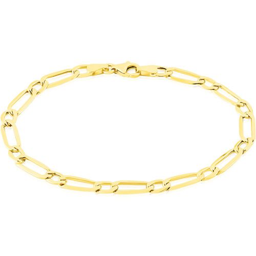Bracelet Ophelio Maille Alternee 1/1 Or - Histoire d'Or - Modalova