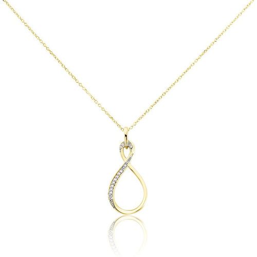 Collier Ilan Or Jaune Diamant - Histoire d'Or - Modalova