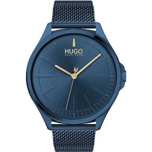 Montre Hugo Smash Bleu - HUGO - Modalova