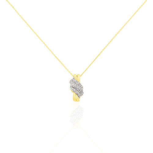 Collier Or Jaune Ricoria Diamants - Histoire d'Or - Modalova