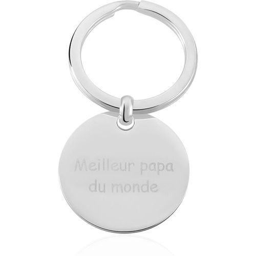 Porte Clefs Peg Acier Blanc - Histoire d'Or - Modalova