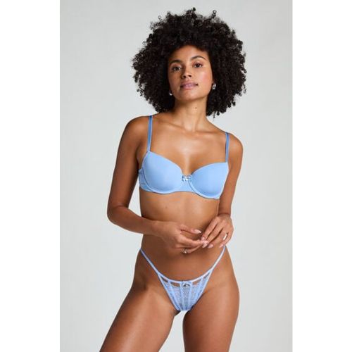 Hunkemöller String Maxime Bleu - Hunkemöller - Modalova