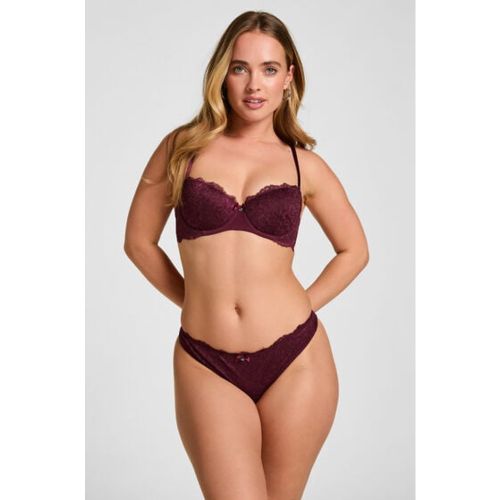 Hunkemöller String Marine Violet - Hunkemöller - Modalova