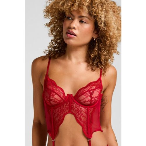 Hunkemöller Bustier Isabelle Rouge - Hunkemöller - Modalova