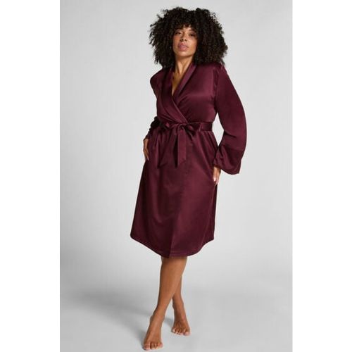 Peignoir en polaire satinée - Hunkemöller - Modalova