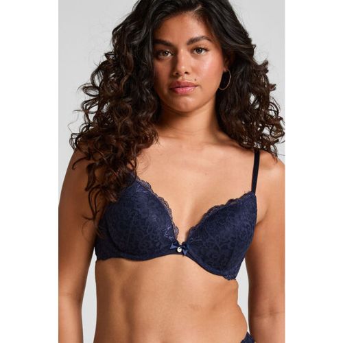 Soutien-gorge à armatures préformé push-up Marine - Hunkemöller - Modalova