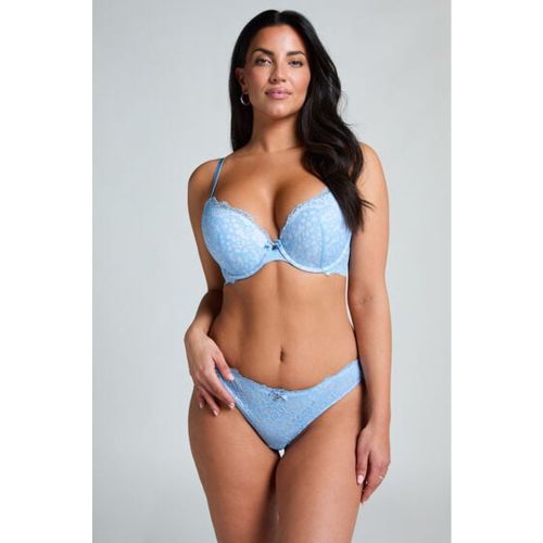 Hunkemöller String Marine Bleu - Hunkemöller - Modalova