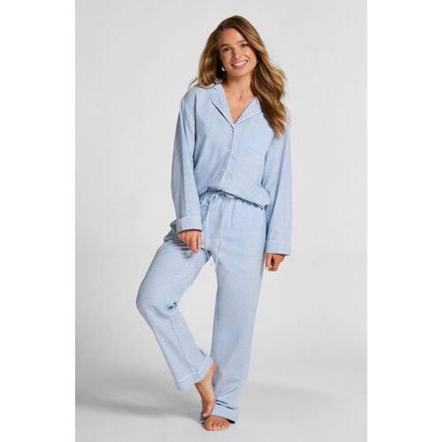 Hunkemöller Pantalon en coton Bleu - Hunkemöller - Modalova