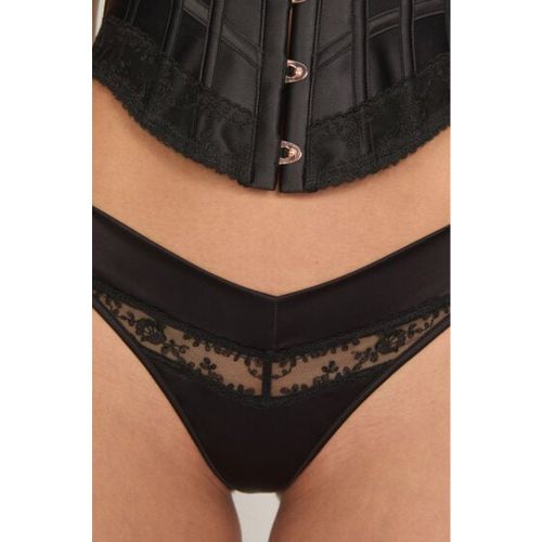 Hunkemöller String Brigitte Noir - Hunkemöller - Modalova