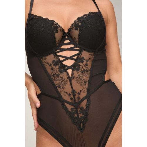 Hunkemöller Body Peonie Noir - Hunkemöller - Modalova