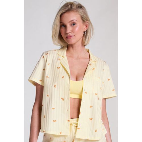 Hunkemöller Jacket Cotton Jaune - Hunkemöller - Modalova