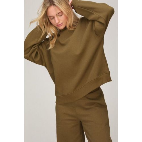 Sweat à Col Rond en Molleton Brossé - Hunkemöller - Modalova