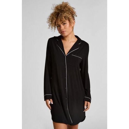 Robe-chemise à manches longues en jersey Essential - Hunkemöller - Modalova