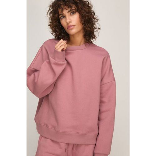Sweat à Col Rond en Molleton Brossé - Hunkemöller - Modalova