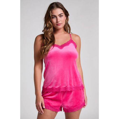 Short en velours à dentelle - Hunkemöller - Modalova