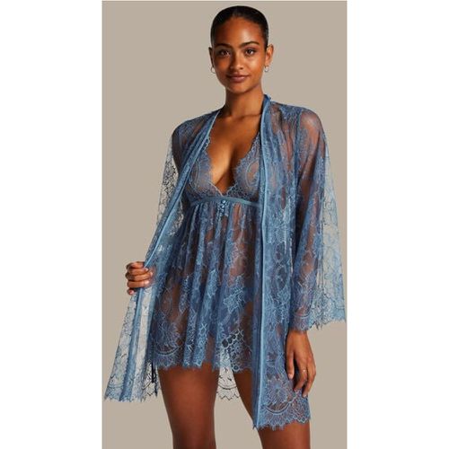 Hunkemöller Kimono Magdalena Bleu - Hunkemöller - Modalova