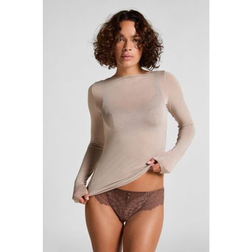Haut avec cachemire à col bateau super soft - Hunkemöller - Modalova