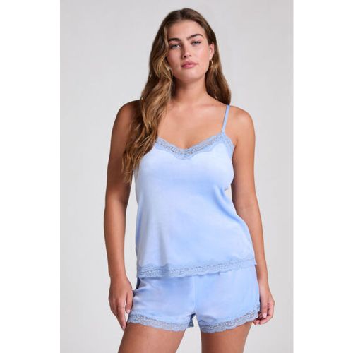 Short en velours à dentelle - Hunkemöller - Modalova