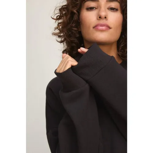 Sweat à Col Rond en Molleton Brossé - Hunkemöller - Modalova