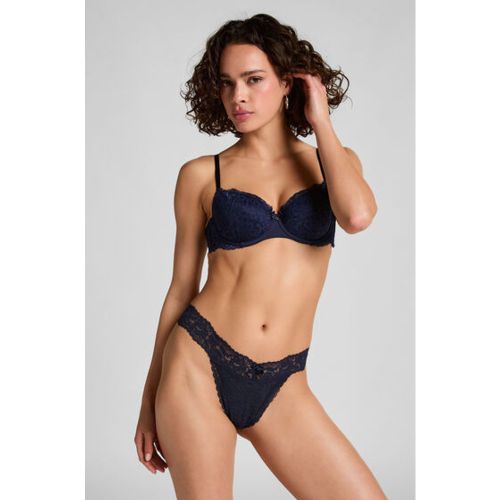 Hunkemöller String Madison Bleu - Hunkemöller - Modalova