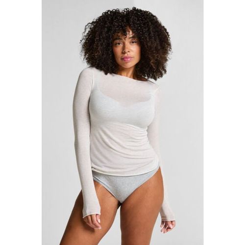 Haut avec cachemire à col bateau super soft - Hunkemöller - Modalova