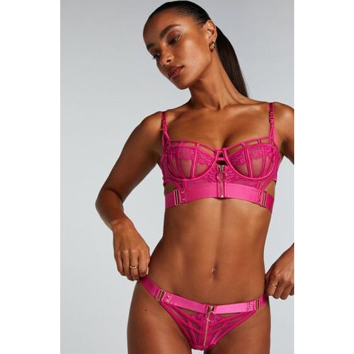 Soutien-gorge à armatures non-préformé longline Sable - Hunkemöller - Modalova