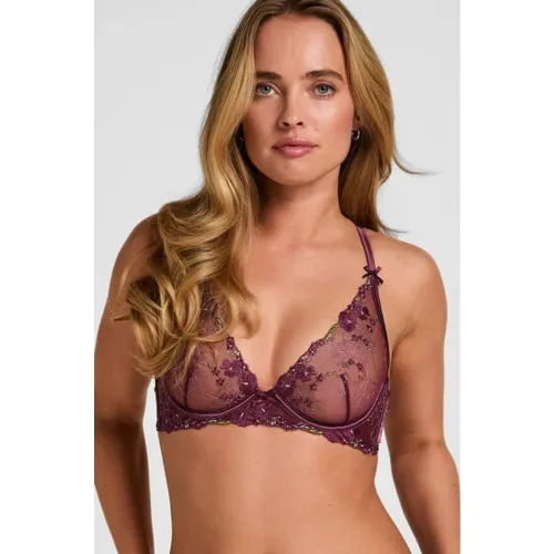 Soutien-Gorge Longline à Armatures Sans Rembourrage Peonie - Hunkemöller - Modalova