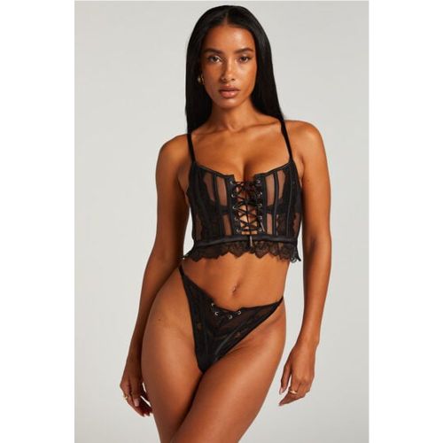 Hunkemöller String Cierra Noir - Hunkemöller - Modalova
