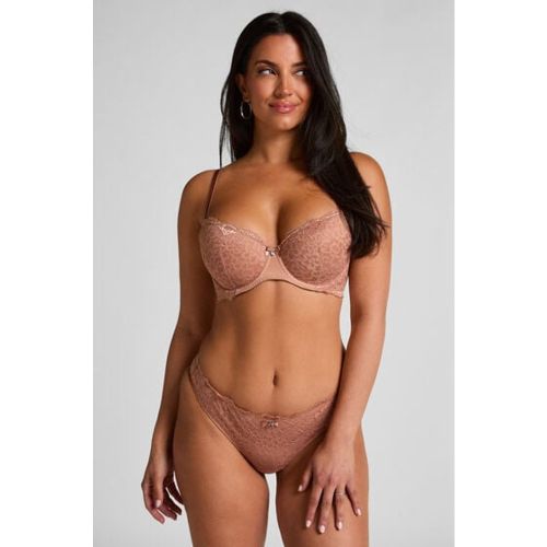 Hunkemöller String Marine marron - Hunkemöller - Modalova