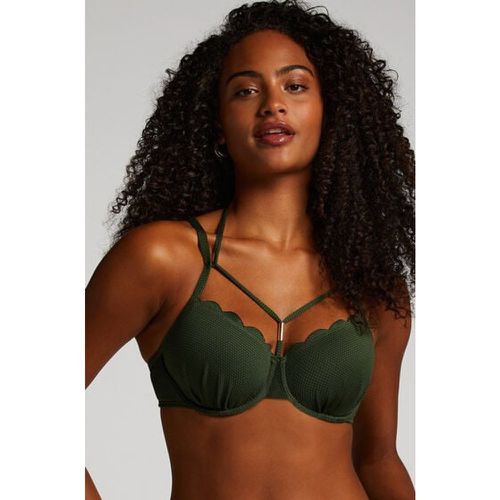 Haut de bikini préformé à armatures Scallop - Hunkemöller - Modalova