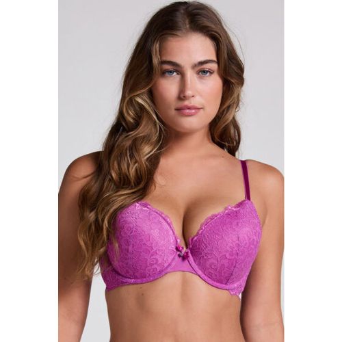 Soutien-gorge à armatures préformé push-up Marine - Hunkemöller - Modalova