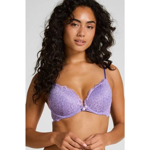 Soutien-gorge à armatures préformé push-up Marine - Hunkemöller - Modalova