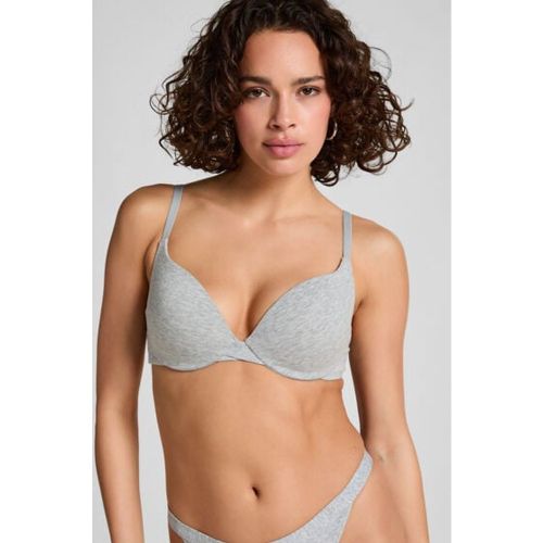 Soutien-gorge à armatures rembourré push-up en coton - Hunkemöller - Modalova