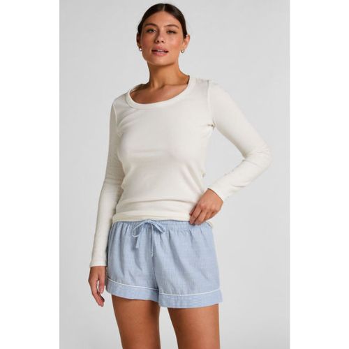 Hunkemöller Short Coton Bleu - Hunkemöller - Modalova
