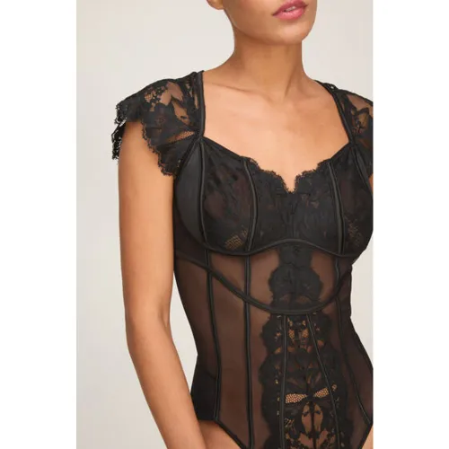 Hunkemöller Body Zoe Noir - Hunkemöller - Modalova